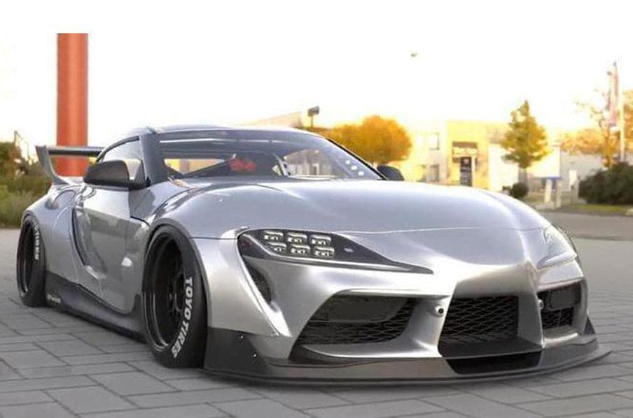 Pandem 2020+ Toyota Supra GR A90 Aero V1.0 Front Lip