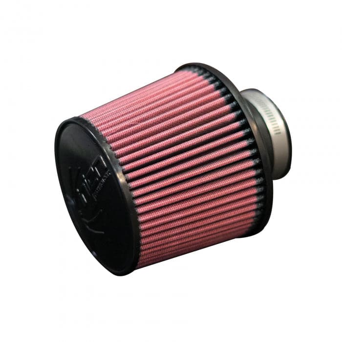 Injen High Performance Air Filter - 2.50 Black Filter 6 Base / 5 Tall / 5 Top (X-1012-BR)