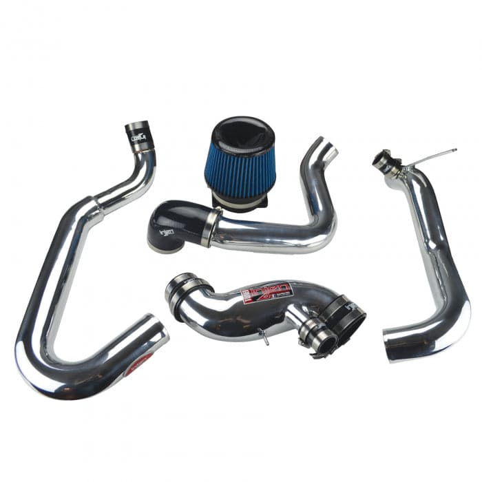 Injen 03-07 Evo 8/9/MR Cast Aluminum Intake System w/ Full Intercooler Piping Polished Short Ram Int (SP1898P)