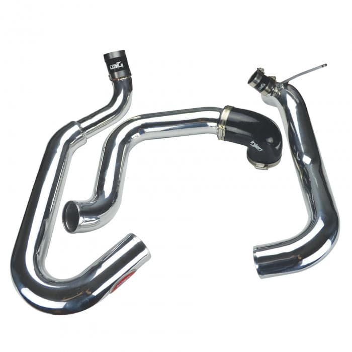 Injen 03-07 Evo 8/9/MR Cast Aluminum Intake System w/ Full Intercooler Piping Polished Short Ram Int (SP1898P)