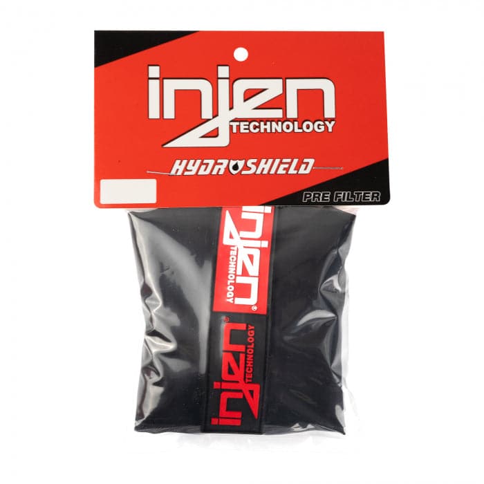 Injen Black Water Repellant Pre-Filter Fits X-1046 6-1/2in Base / 6in Tall / 5-1/4in Top (1053BLK)