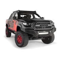 Go Rhino 16-21 Tacoma Element Front Bumper w/ Power Actuated Hide-away Light Bar Mount Tex Black