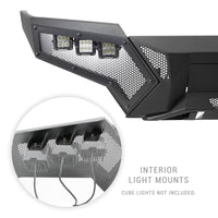 Go Rhino 16-21 Tacoma Element Front Bumper w/ Power Actuated Hide-away Light Bar Mount Tex Black