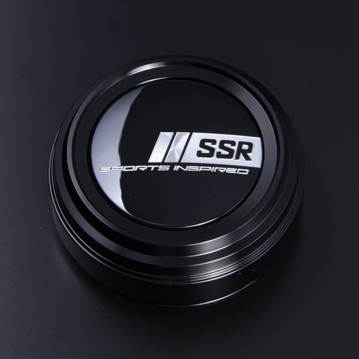 SSR Racing Sports Inspired Center Cap Aluminum B-Type High - Black