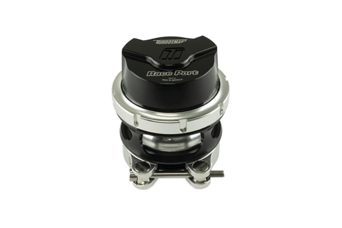 Turbosmart Raceport Gen-V Universal - Black (No Weld Flange) Female (Fits Competitors Flange) (turTS-0204-1142)