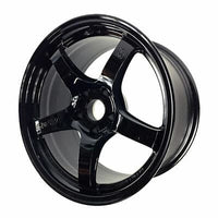 Gram Lights 57CR 17x9 +22 5x114.3 Glossblack Wheel