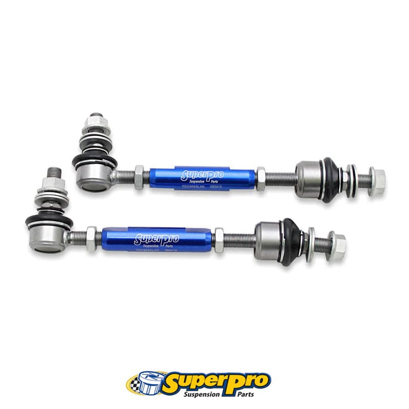 SuperPro 2003-2009 Lexus GX470 Base Rear HD Adjustable End Link Set - 12mm Studs (TRC1285V)