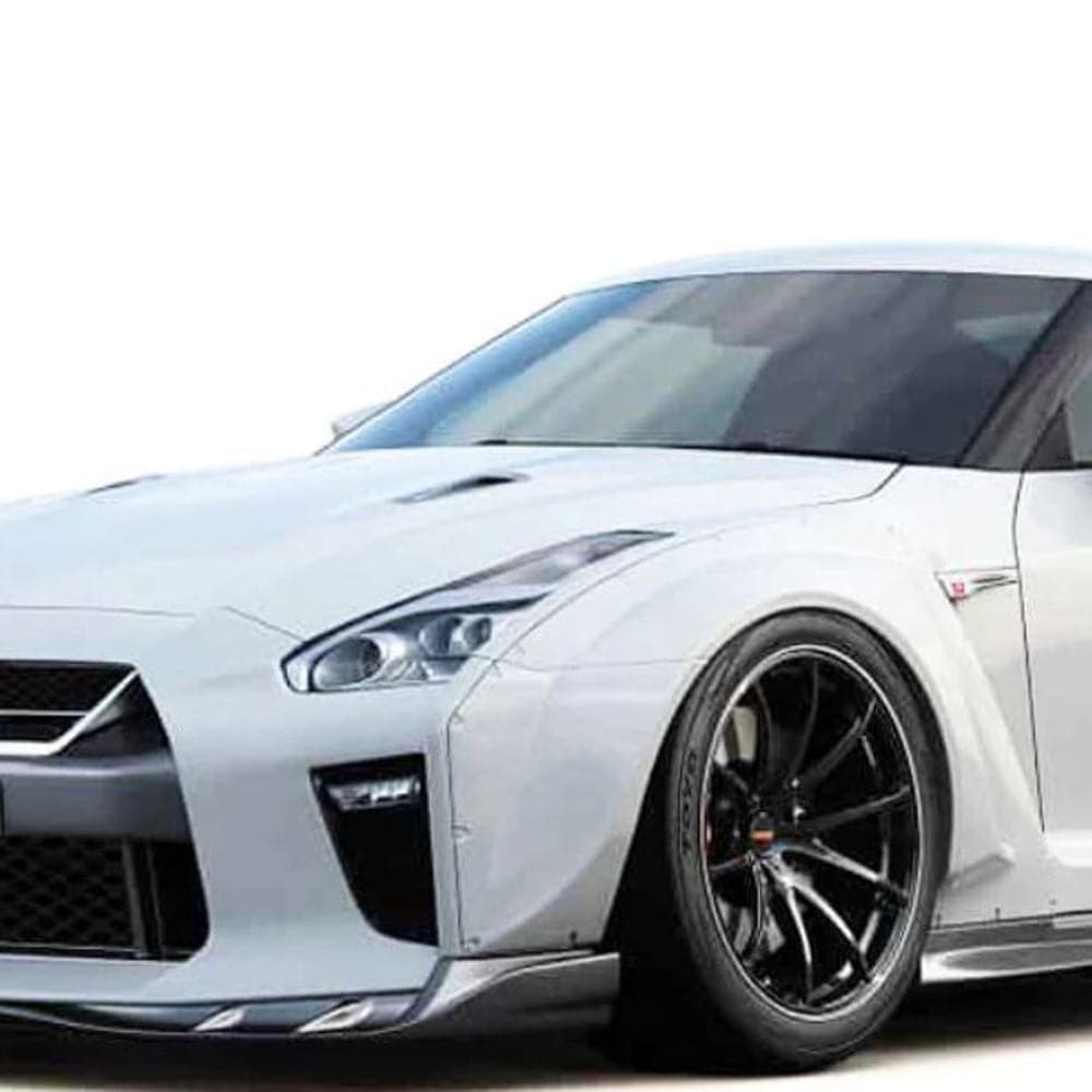 GReddy 2017+ Nissan GTR R35 GRacer Front Over-Fender Set (gre17520252)