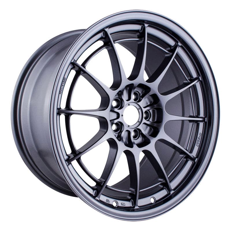 Enkei NT03+M 18x9.5 5x100 40mm Offset Gunmetal Wheel (MIN ORDER QTY 40) (3658958040GM)