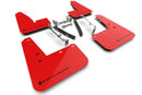 Rally Armor 2023+ Toyota GR Corolla Red UR Mud Flap w/ Black Logo