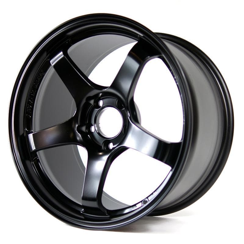 Advan Racing GT 18x10 5x114.3 +35 Semi Gloss Black | 