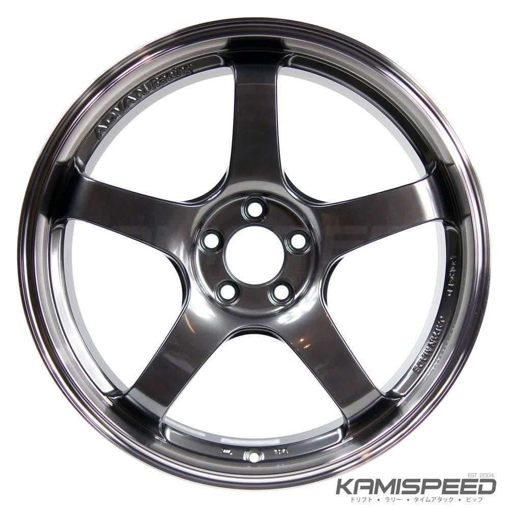 Advan Racing GT 18x8.5 +45 5x100 | Machine Racing Metal Black (13+ FR-S, BRZ, and 86)