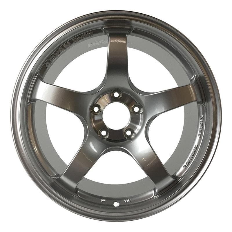 Advan Racing TCIII 18x9.5 +35 5x120 Wheel in Racing Hyper Silver