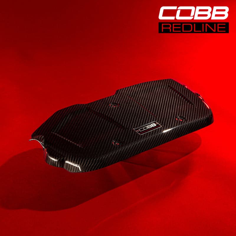 Cobb 15-21 Subaru WRX Redline Carbon Fiber Engine Cover - Gloss Finish (442605)