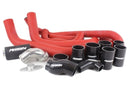 Perrin 08+ WRX FMIC Red Boost Tubes w/ Black Silicone