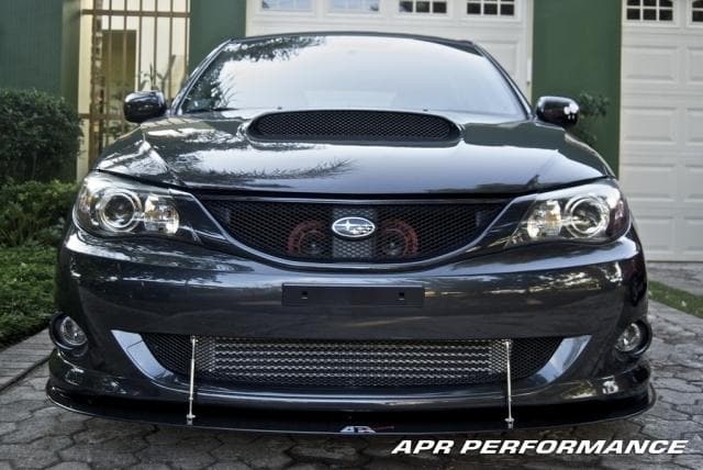 APR Carbon Fiber Wind Splitter With Rods STI 08+