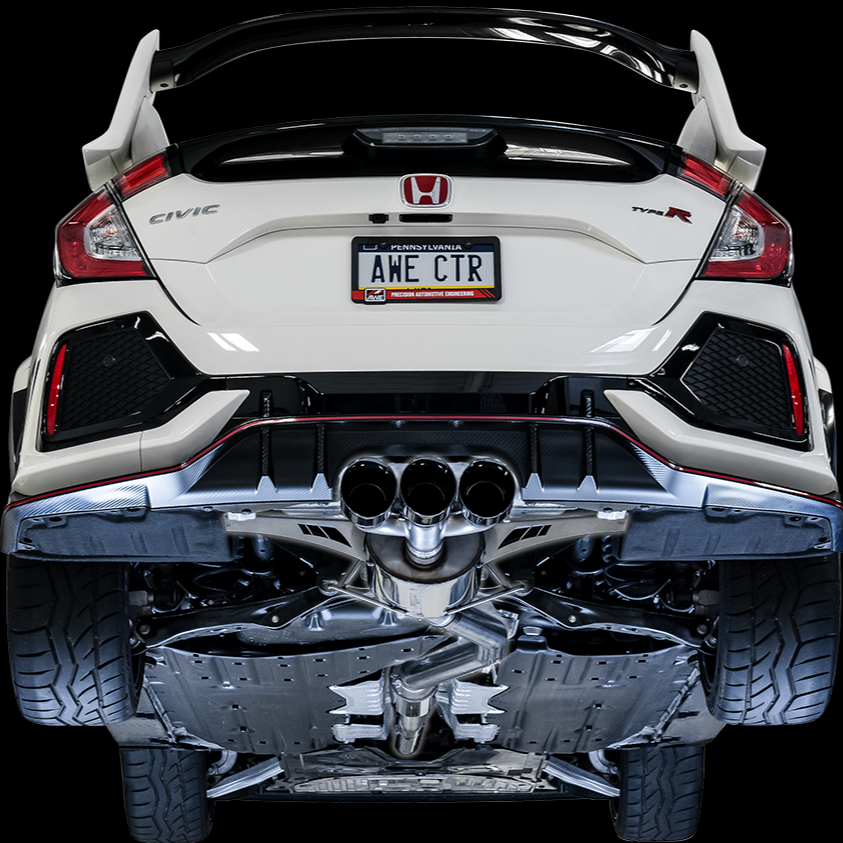 AWE Touring Edition Exhaust Kit for FK8 Honda Civic Type R (catback + front pipe)