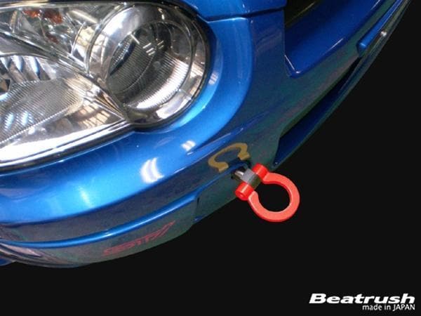 Beatrush Red Front Tow Hook WRX, STI 02-07