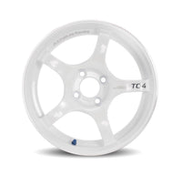 Advan TC4 18x8 +45 5-114.3 Racing White Wheel