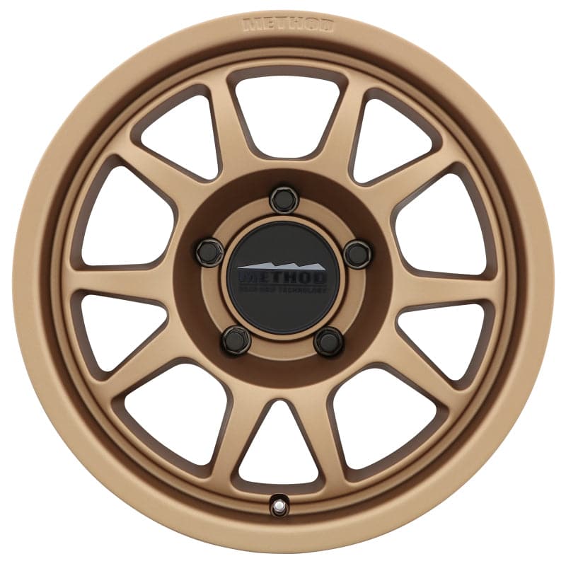 Method MR702 15x7 +15mm Offset 5x100 56.1mm CB Method Bronze Wheel