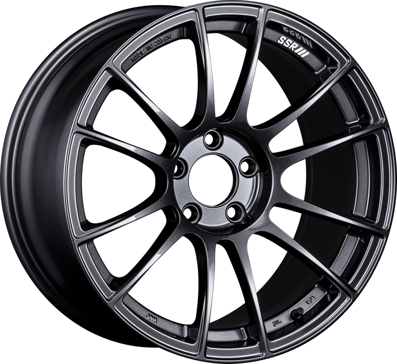 SSR GTX04 19×9.5 5x114.3 38mm Offset Dark Gunmetal Wheel