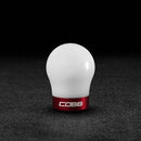 Cobb Ford 13-14 Focus ST/14-15 Fiesta ST White Shift Knob - Red Base