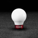 Cobb Subaru 6-Speed COBB Knob - White Knob w/ Race Red