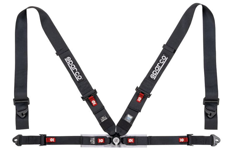 Sparco Belt 4Pt 3in/2in Competition Harness in Black