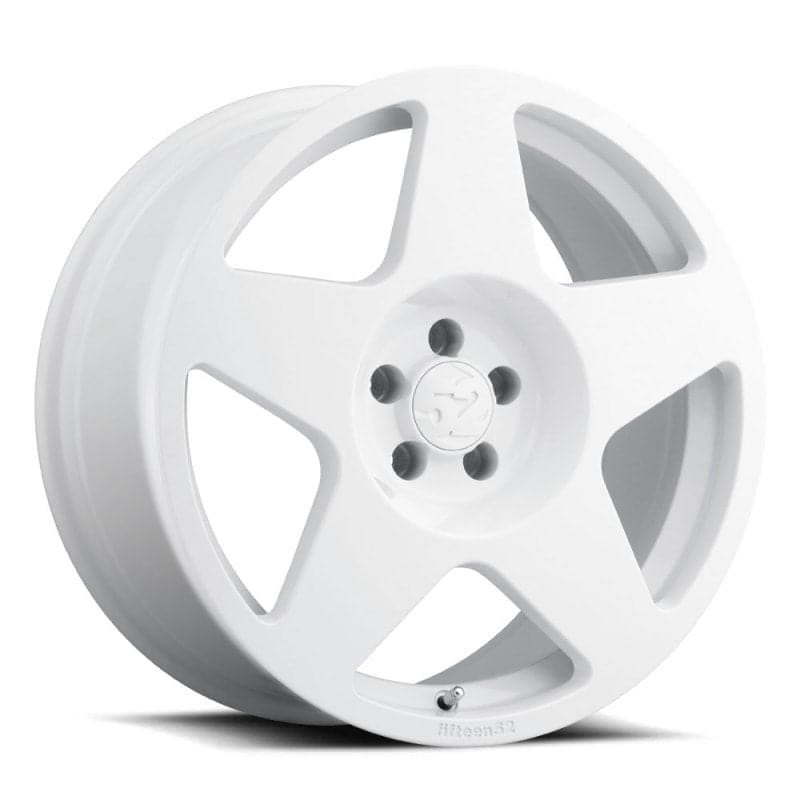 fifteen52 Tarmac 18x8.5 5x112 45mm ET 66.56mm Center Bore Rally White Wheel (TARRW-88551+45)