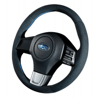 DAMD Suede Blue-Stitch O-Shape Steering Wheel for Subaru 2015 WRX & STi