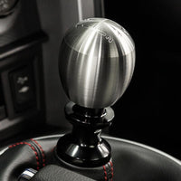 Raceseng Slammer Shift Knob (Gate 4 Engraving) M12x1.25mm Adapter - Brushed