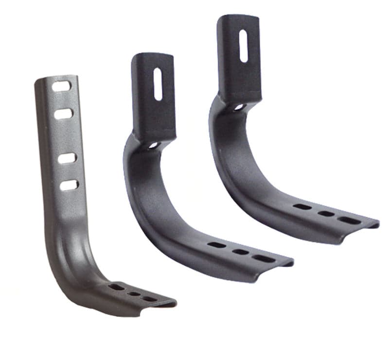 Go Rhino 2022+ Toyota Tundra Crew Max / Double Cab 4dr Brackets (For OE Xtreme SideSteps) - Tex. Blk (6844355)