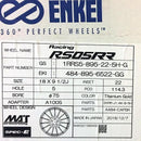 Enkei RS05-RR 18x9.5 +22 5x114.3 Titanium Gold