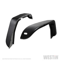 Westin 18-20 Jeep Wrangler JL / 20 Gladiator Tube Fenders - Front - Textured Black