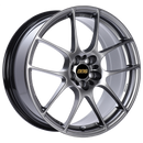 BBS RF 18x8 5x120 ET48 Diamond Black Wheel -82mm PFS/Clip Required