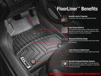 COBB 02-07 WRX / 04-07 STI Front FloorLiner by WeatherTech - Black (cobbWT440971)