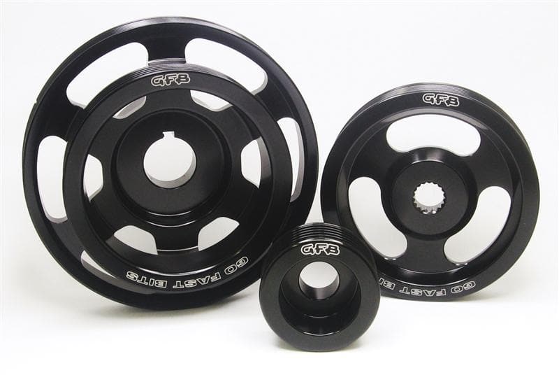 Go Fast Bits Underdrive/Non-Underdrive Pulley Set - 3 Pulleys - WRX/STI 08-13, Legacy GT 03-09