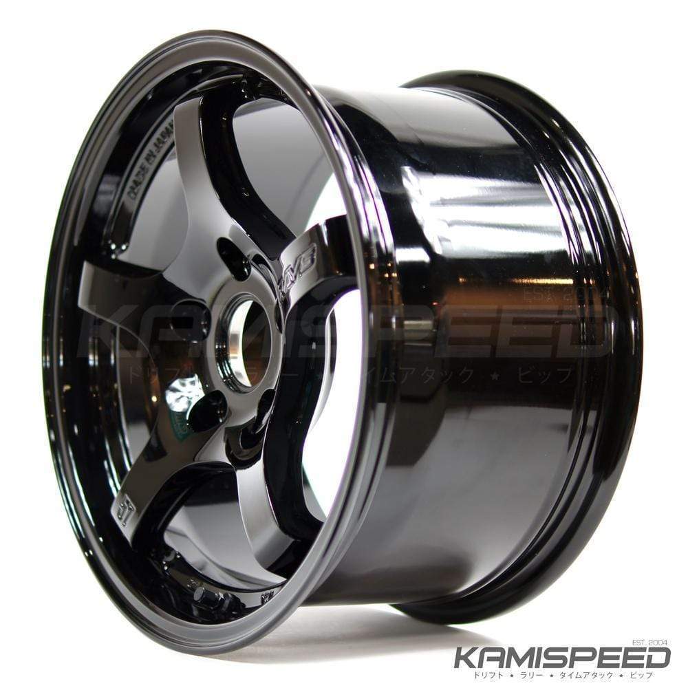 gram LIGHTS 57CR 15X8 +35 5-114.3 Glossy Black