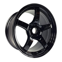 Gram Lights 57CR 17x9 +12 5x114.3 Gloss Black