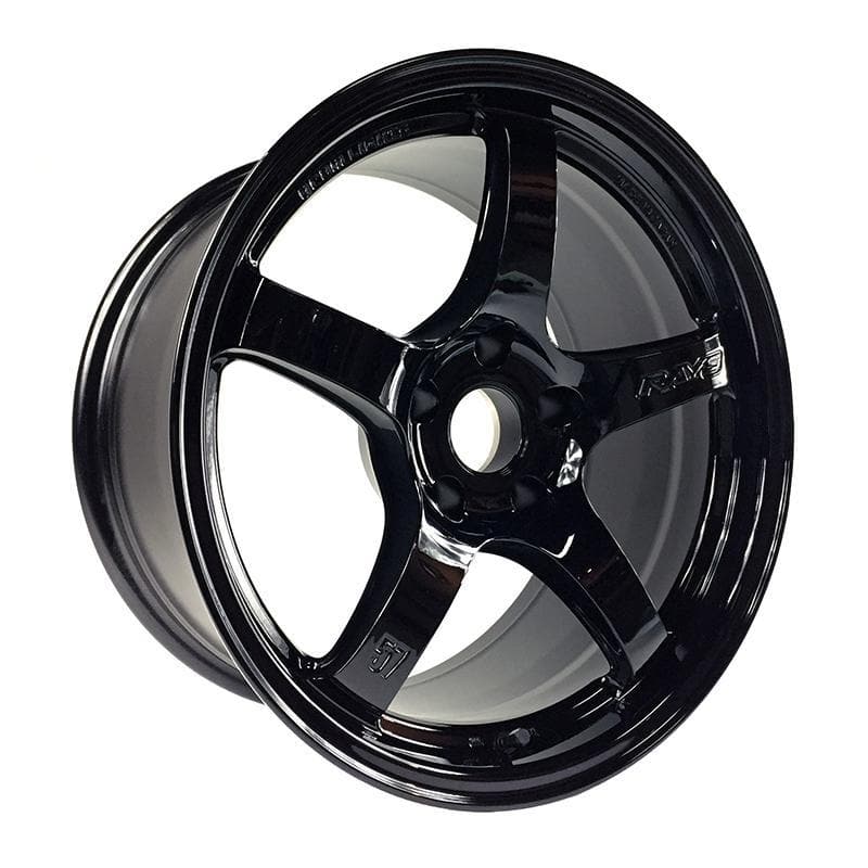 Gram Lights 57CR - 17x9 +12 5x114.3 - Gloss Black