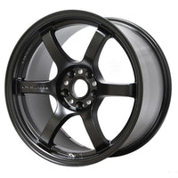 Gram Lights 57DR 18X9.5 +38 5-114.3 in Semi Gloss Black