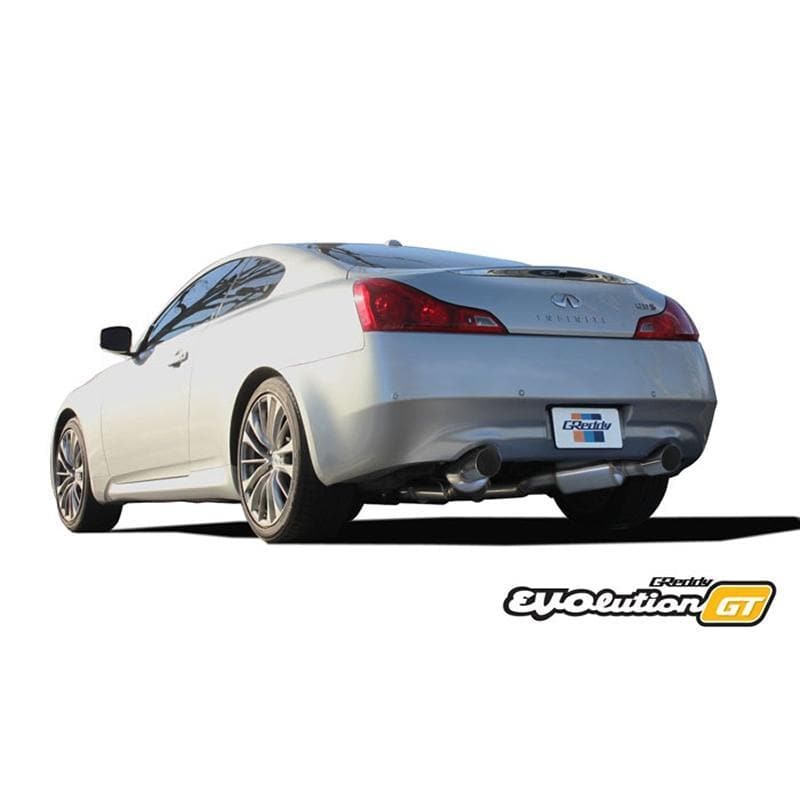 GReddy EVOlution GT Cat-Back Exhaust - 08-15 Infiniti G37 / Q60 Coupe RWD