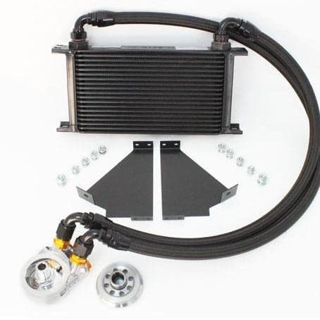 GReddy Grey Oil Cooler Kit | 2017+ Honda Civic Type R (12058002)