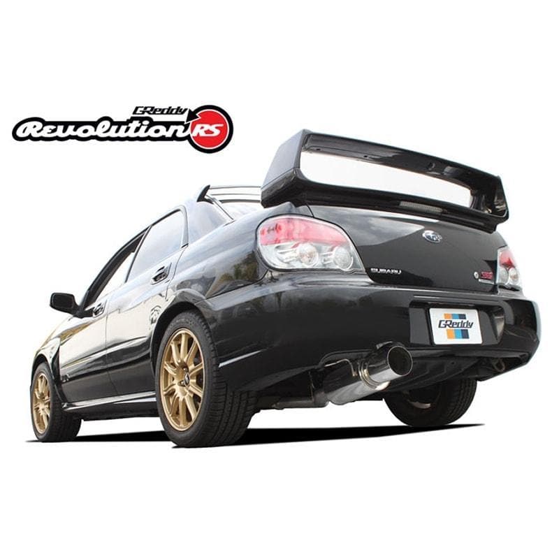 GReddy Revolution RS Cat-Back Exhaust - 02-07 Impreza WRX & 04-07 Impreza WRX STI