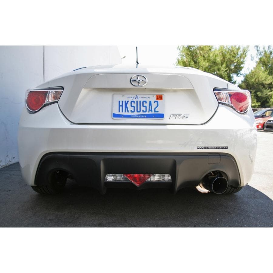 HKS Hi-Power Single Cat-Back Exhaust - Scion FR-S & Subaru BRZ