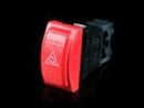 Honda Japan GD3 Red Hazard Switch (Fit)