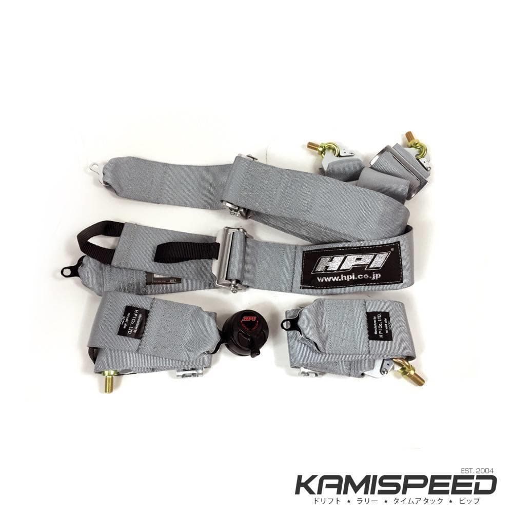 HPI 4-Point FIA-Approved Racing Harness - Silver