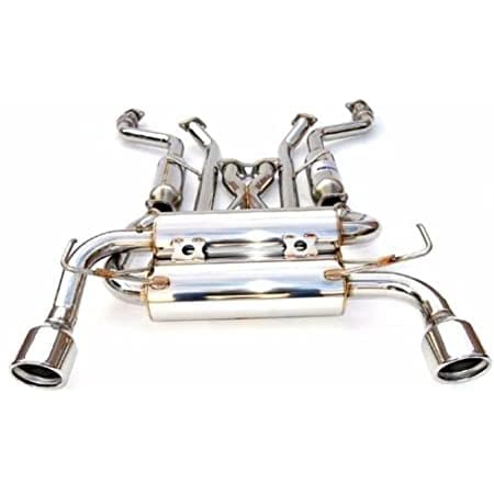 Invidia 02-08 Nissan 350z Gemini Rolled Stainless Steel Tip Cat-back Exhaust