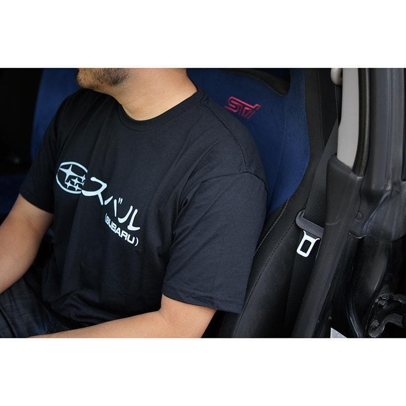 Kami Speed Subaru Japan Mens T-Shirt - Black