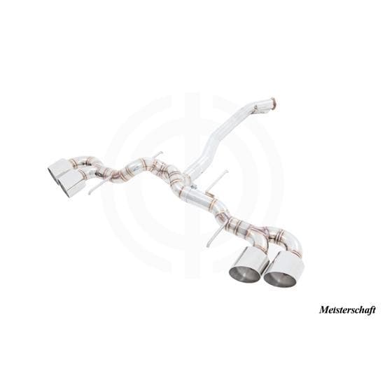 Meisterschaft Stainless GT Racing Exhaust 4x120mm - 2009-2010 Nissan GT-R